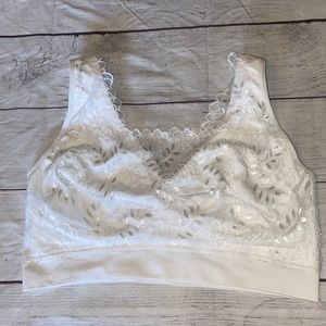 🎃 BOGO Leisure Bra With Lace Size 2X